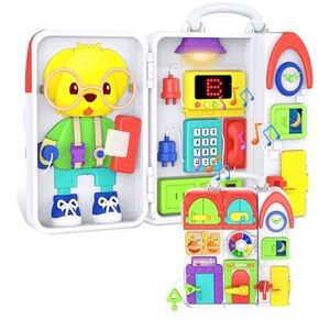 Interactive Learning Toy with Lights and Sounds